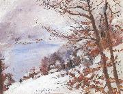 Walchensee im Winter Lovis Corinth